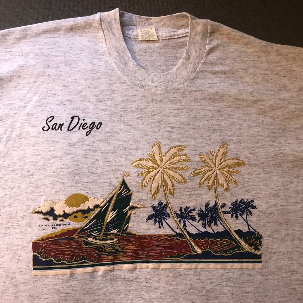 Vintage San Diego Boat Tee